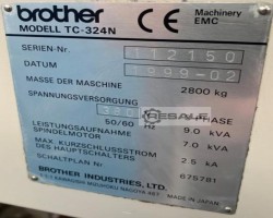 Maschine: BROTHER TC 324 N Vertikale Bearbeitungszentren