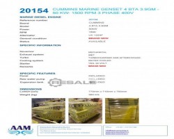 Maschine: CUMMINS 4 BTA 3.9GM Motoren