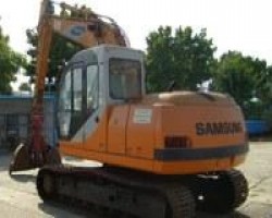 Maschine: SAMSUNG Bagger Radbagger