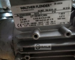 Maschine: WALTHER FLENDER  Förderband inkl Steuerung Transportband