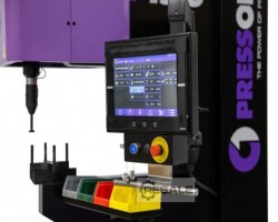 Maschine: COASTONE PressOne P1S-8 Elektromechanisch angetriebene Spindelpressen