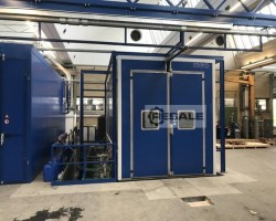 Maschine: KIGO O.E.  Grossteileanlage mit Querfoerderung