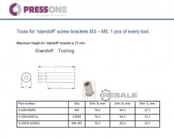 Maschine: PRESSONE P1S-TP Elektromechanisch angetriebene Spindelpressen