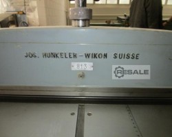Maschine: JOS HUNKELER MBM 70 Rillmaschine