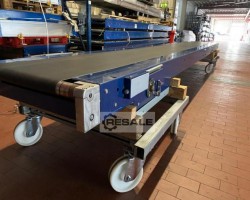 Maschine: VAN DER LANDE  Gurtförderer Förderband Gurtband