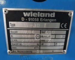 Maschine: WIELAND IS-30 u. 35 T IS-30 T