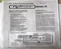 Maschine: ESTERER BNK 160 Nachschnitsaege