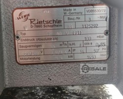 Maschine: D+E Rietschle TR 40 V