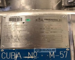 Maschine: INOXGUER  Dep&oacute;sito edelstahl