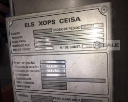 Maschine: ELS XOPS CEISA  Dep&oacute;sito edelstahl