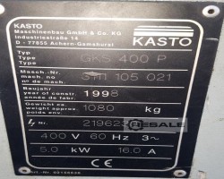 Maschine: KASTO Metal GKS400P Kreissägemaschinen