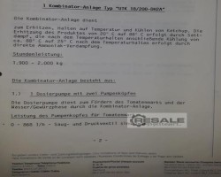 Maschine: SCHRöDER+CO UTK 18/200-DH2A Thermo- Kombinator