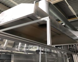 Maschine: HILL/ PSA  Winkelförderbände, Flammvorbehandlungsanlage