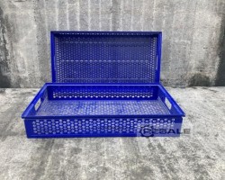 Maschine: SSI SCHäFER Traka 14-6 Stapelkisten Metallkisten / 600x400x120mm / 1Stck.