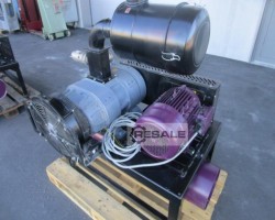 Maschine: BARRATI ATMOS V4-KR Var. 0102 VAKUUMPUMPE MIT GESTELL MIT ANSAUGFILTER