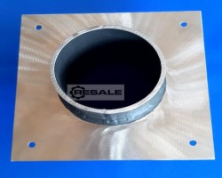 Maschine: MA-TEC 150 x 150 mm Ø 76 Schlauchdurchführung