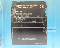 Maschine: ENDRESS + HAUSSER  