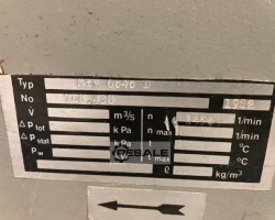 Maschine: MTV 6040 D Absauggebläse