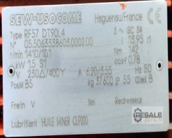 Maschine: SEW-USOCOME RF57 DT90L4 Getriebemotoren