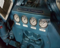 Maschine: BELLISS UND MORCOM Type: VH9H3N Hochdruck-Luftkompressor Belliss und Morcom