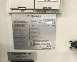 Maschine: HERMLE C 600 U CNC Bearbeitungszentren