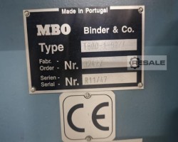 Maschine: MBO T 800-1-82/4 Taschenfalzmaschinen