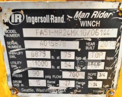 Maschine: INGERSOLL RAND MAN RIDER FA51-MR24MK1G/06144 Luftwinde