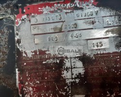 Maschine: HANSEN D743CT3 Getriebe i: 203