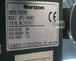 Maschine: HORIZON AFC 746 AKT Falzmaschinen