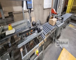 Maschine: SOCO SYSTEM T-100+T-10+PD-120 Kartonverpackungslinien