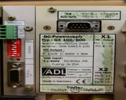 Maschine: ADL Maris GX 100/600 Plasmanetzteil Plasma Power Supply
