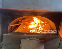 Maschine: FABBRI F55CV Heißlufterzeuger aus Holz