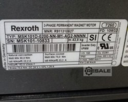 Maschine: REXROTH MSK101D-0200-NN-M1-AG2-NNNN, Synchronmotor,