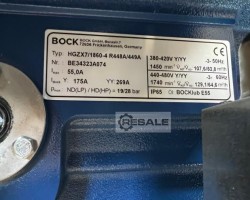Maschine: BOCK AGGREGAT ZWEISTUFIG SHGZX7/1860-4 L, R448A/449A Kühlaggregate