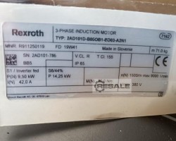 Maschine: REXROTH 2AD101D-B05OB1-BD03-A2N1, Hauptspindelantrieb,