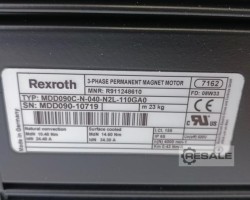 Maschine: REXROTH MDD090C-N-040-N2L-110GA0, Synchronmotor,