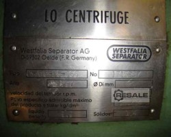 Maschine: WESTFALIA OSA 20-96-066 Lub. Ölabscheider