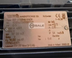 Maschine: VAN DER LANDE  Gurtförderer Förderband Gurtband