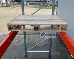 Maschine: BLT ca. 14 lfm, H: 350cm, Palettenregale