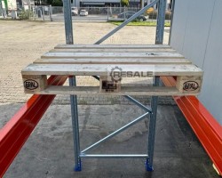 Maschine: BLT ca. 5,70 lfm, H: 350cm, Palettenregale