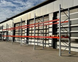 Maschine: BLT ca. 19,60 lfm, H: 450cm, Palettenregale