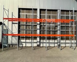 Maschine: BLT ca. 100,16 lfm, H: 450cm, Palettenregale