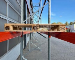 Maschine: BLT ca. 100,16 lfm, H: 650cm, Palettenregale