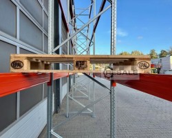 Maschine: BLT ca. 14 lfm, H: 650cm Palettenregale