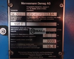 Maschine: MANNESMANN DEMAG SE 30 S Schraubenkompressor