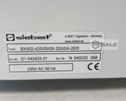 Maschine: SIEBERT SX502-420/05/0X-200-0A-20/0, Zwei Seitige LED Anzeigetafel,