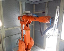 Maschine: ABB IRB 2400 M2000 Roboter Fräszelle