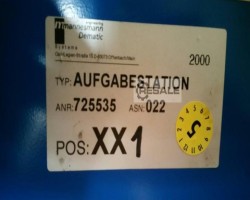 Maschine: DEMAG EURO pallet dimensions Aufgabestation