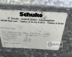 Maschine: SCHUKO SPA 57 Absauganlagen