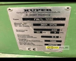 Maschine: KUPER FWL 1200 Furnierklebemaschinen